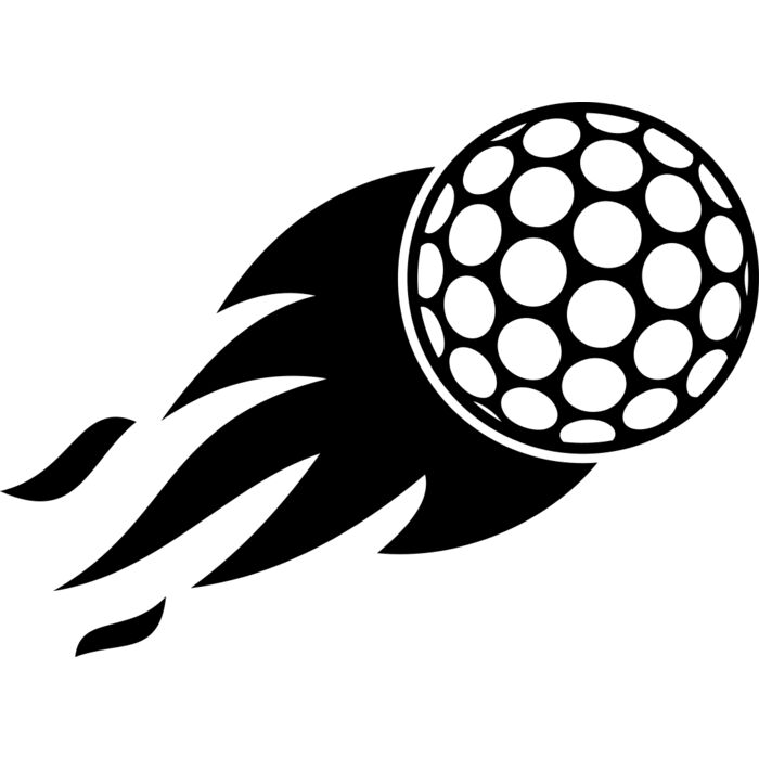 Golf   Clipart 11 Vignette