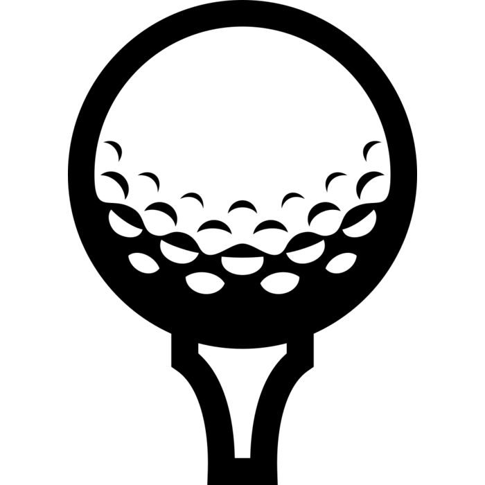 Golf   Clipart 5 Vignette