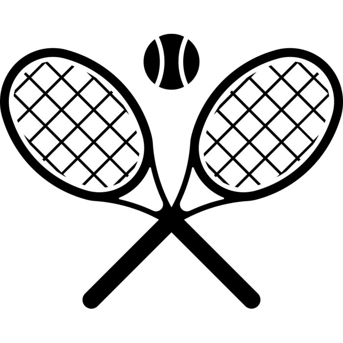 Tennis   Clipart 11 Vignette