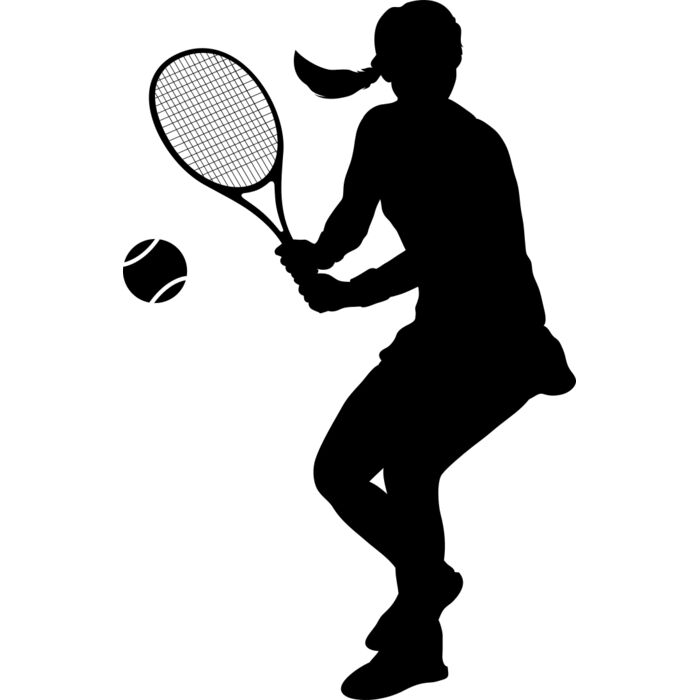 Tennis   Clipart 12 Vignette