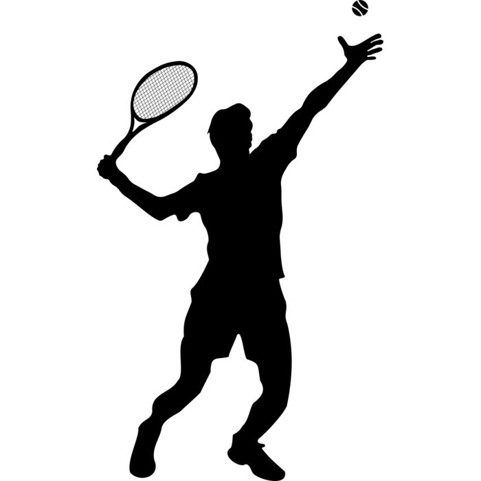 Tennis   Clipart 14 Vignette