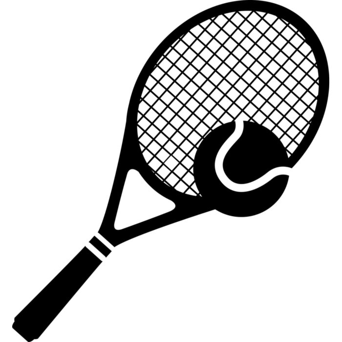 Tennis   Clipart 20 Vignette