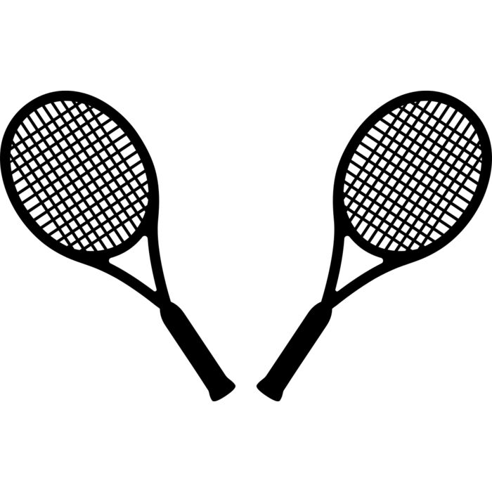 Tennis   Clipart 3 Vignette
