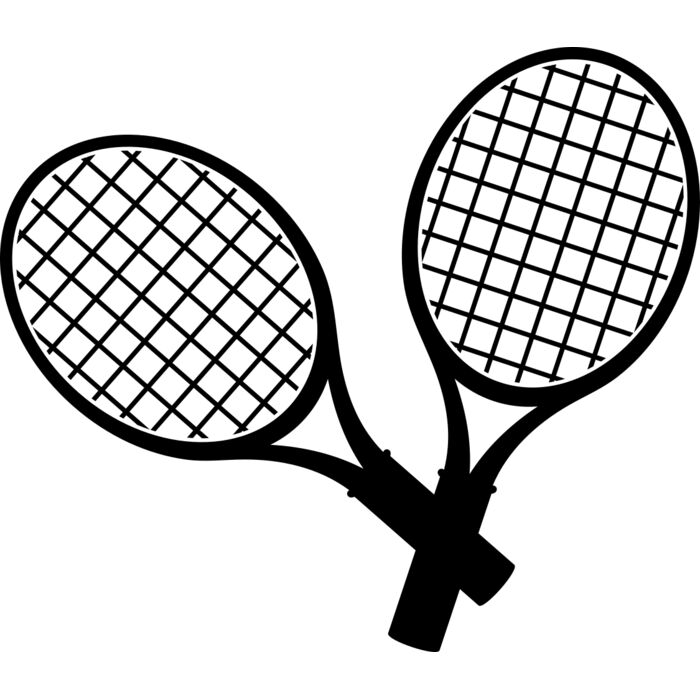 Tennis   Clipart 4 Vignette