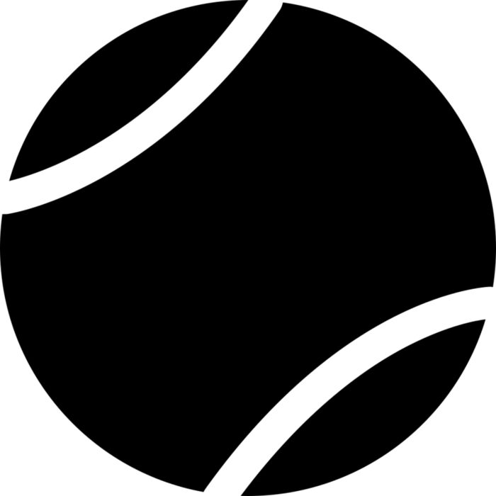 Tennis   Clipart 5 Vignette