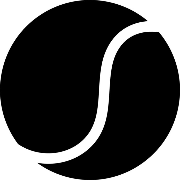 Tennis   Clipart 6 Vignette