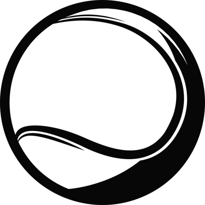 Tennis   Clipart 7 Vignette