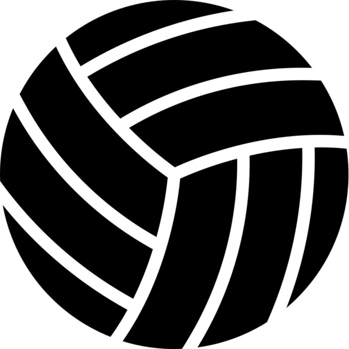 Volleyball   Clipart 1 Vignette