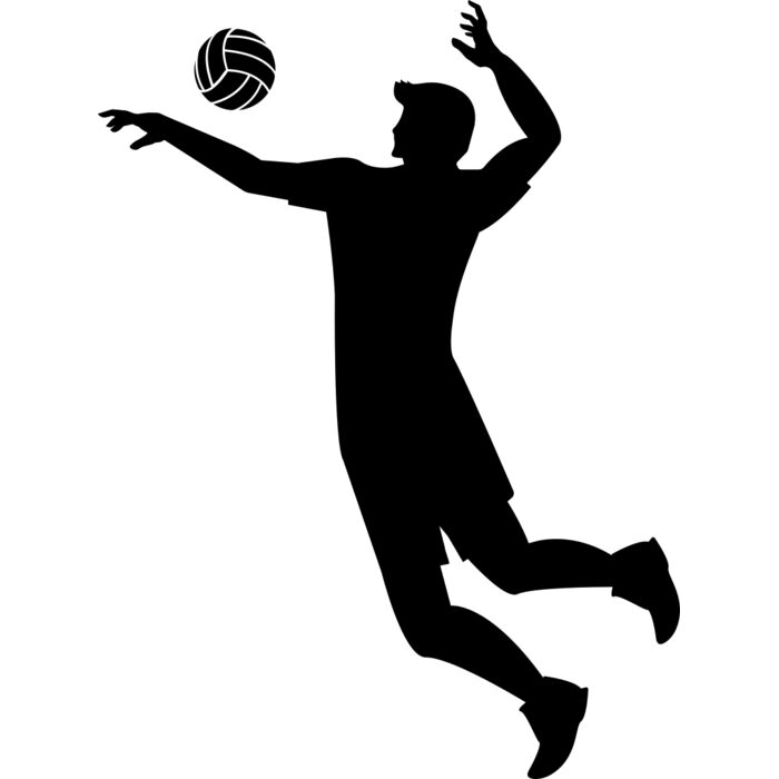 Volleyball   Clipart 11 Vignette