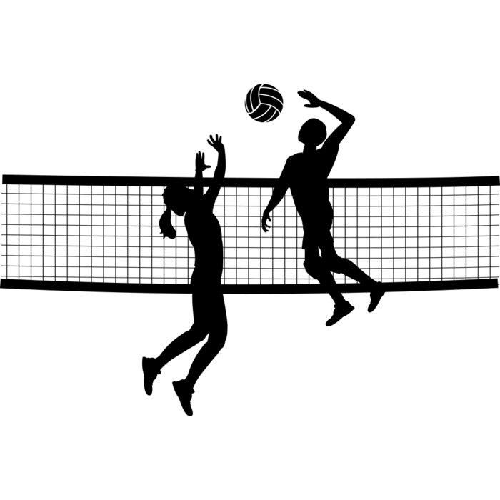 Volleyball   Clipart 12 Vignette