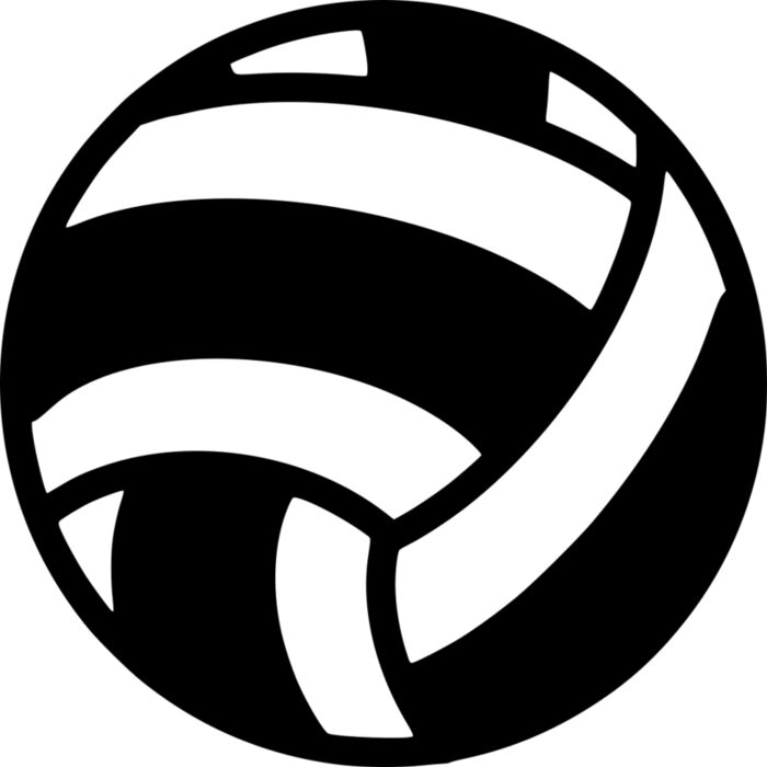 Volleyball   Clipart 15 Vignette