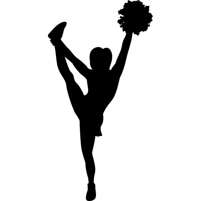 Cheerleading   Clipart 18 Vignette