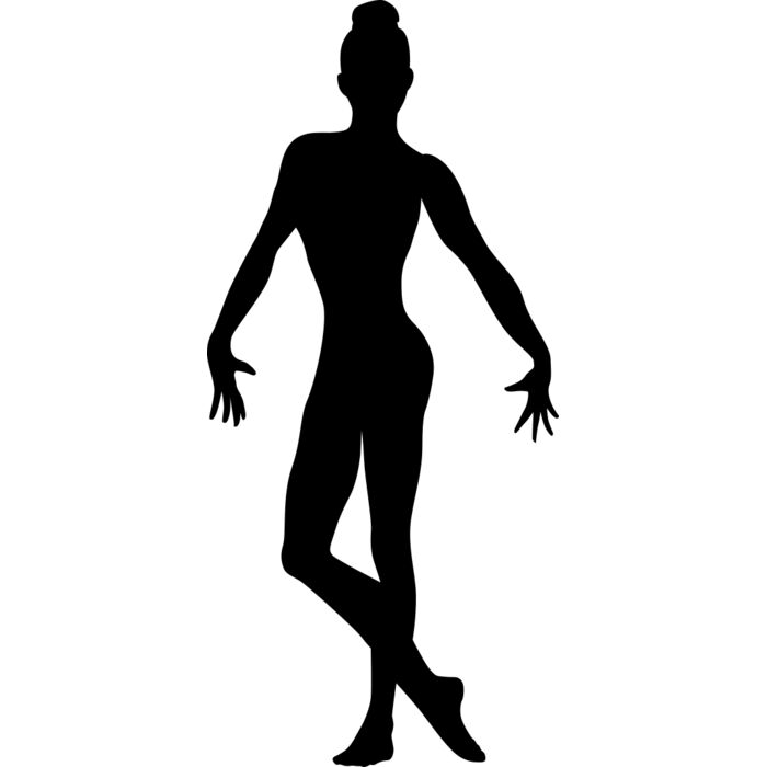 Gymnastics   Clipart 20 Vignette