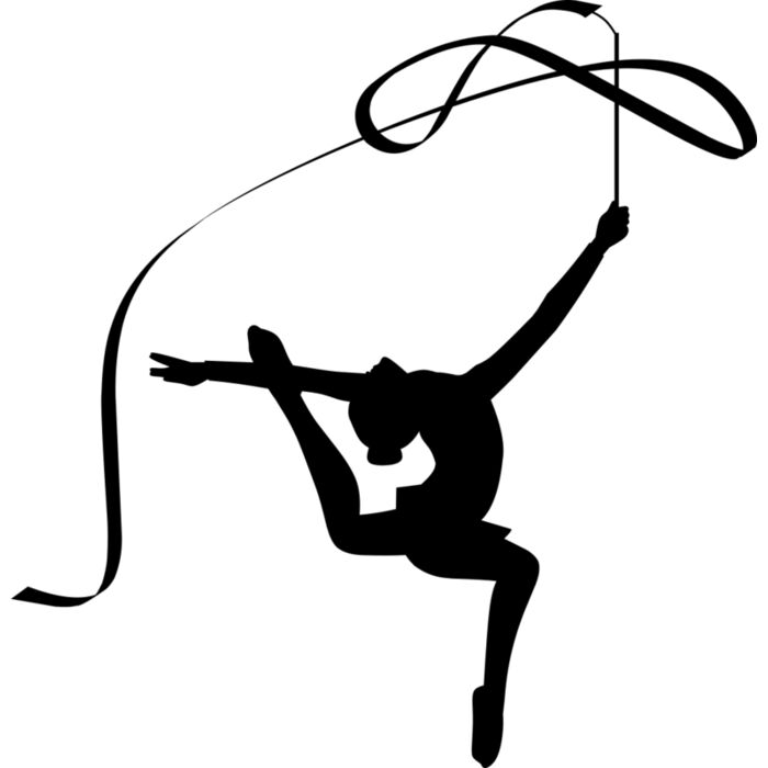Gymnastics   Clipart 5 Vignette