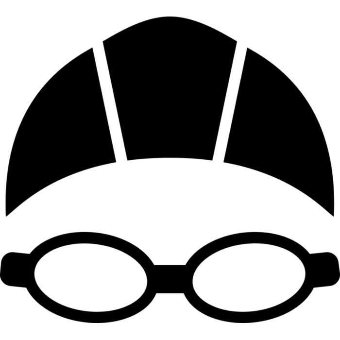 Swimming    Clipart 21 Vignette