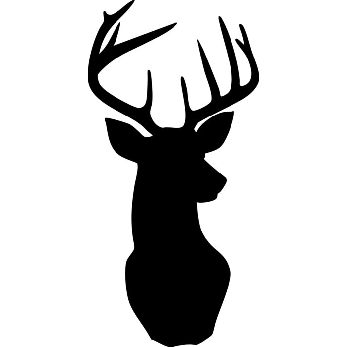 Deer   Clipart 3 Vignette