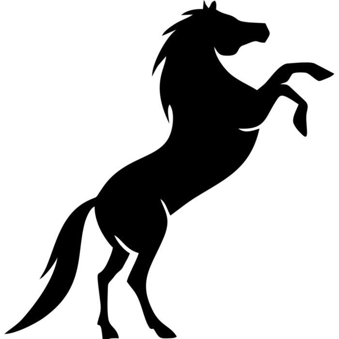 Horse   Clipart 2 Vignette