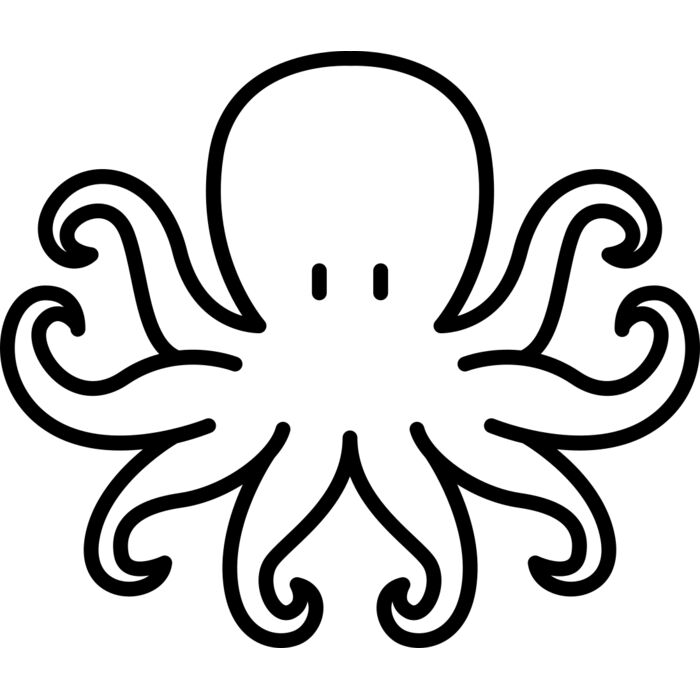 Octopus   Clipart 1 Vignette