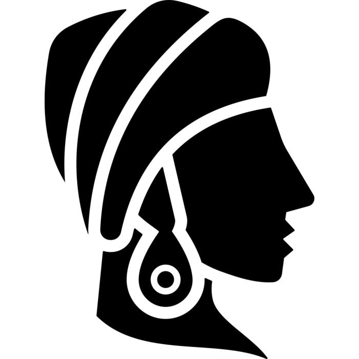 African Icon Vignette