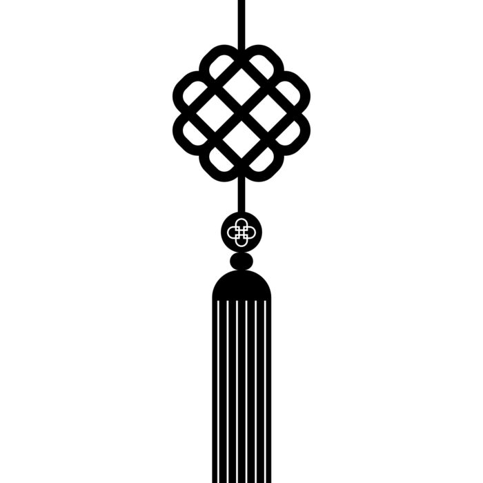 Korean Traditional Knot Vignette