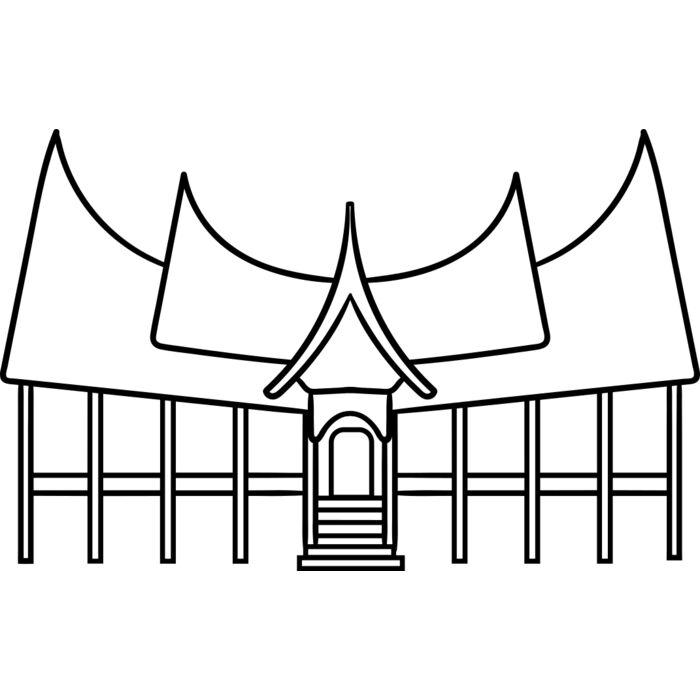 Rumah Gadang Vignette