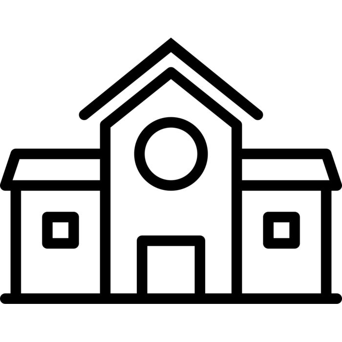 Church Building 31 Vignette