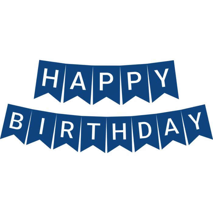 Birthday Flag 4 Vignette