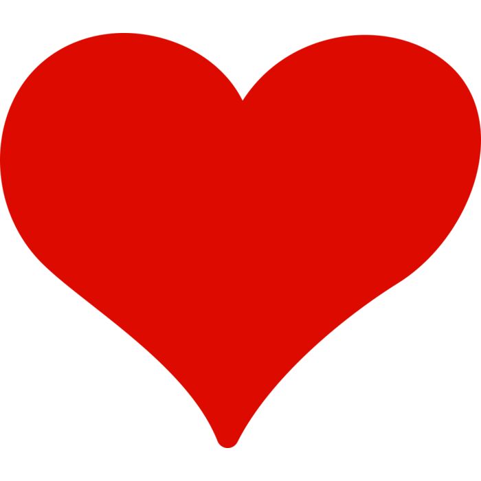 Valentines Red Heart 1 Vignette
