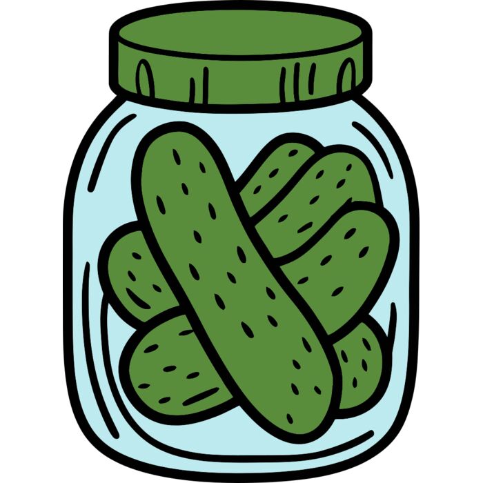Pickles in a Jar Vignette