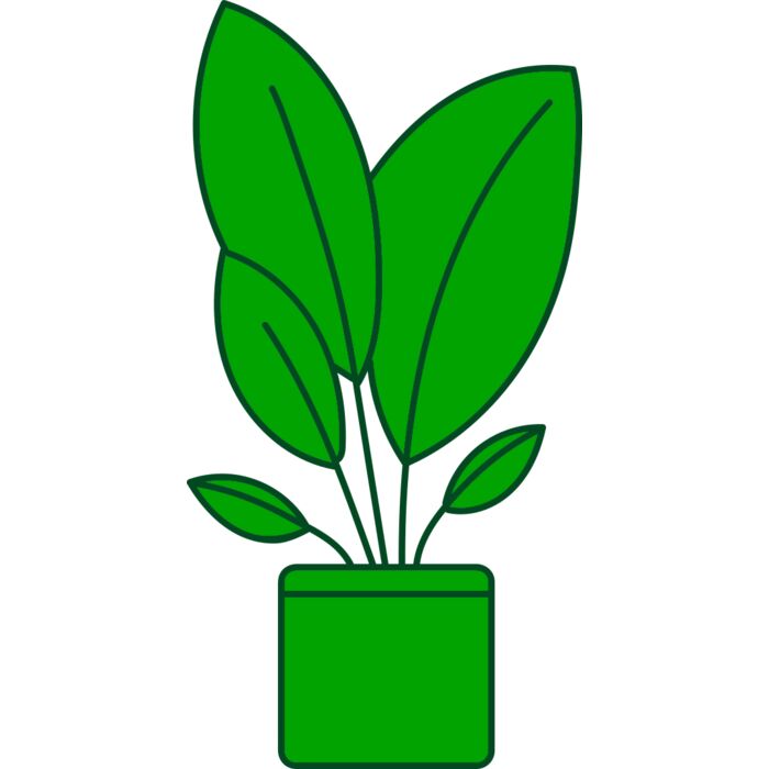 Potted Plant 2 Vignette