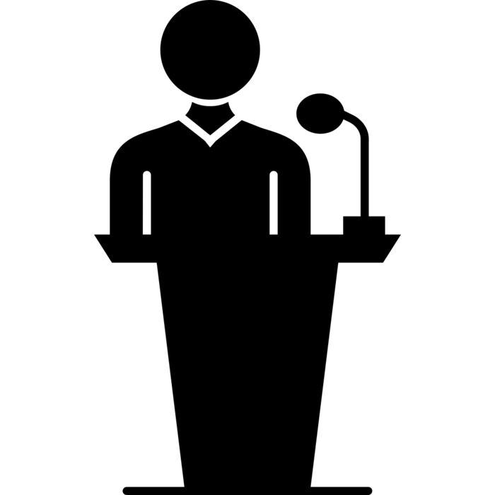 Public Speaker 2 Vignette