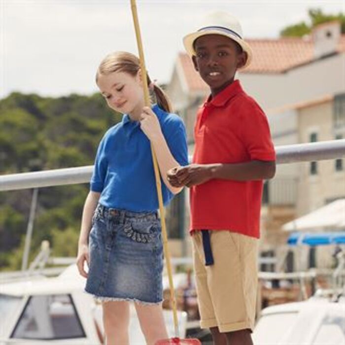 Polo Enfant  65/35 piqué Vignette