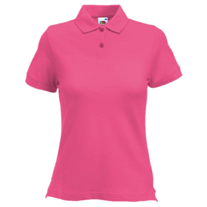 Polo femme de marque Fruit Of The Loom Vignette