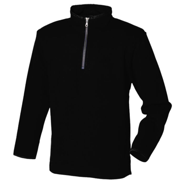 Sweat-shirt zippé 1/4 très doux au toucher Vignette