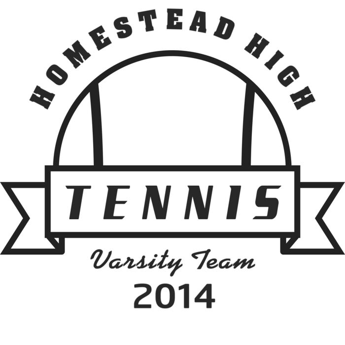 Tennis Template DNT001 BW Vignette