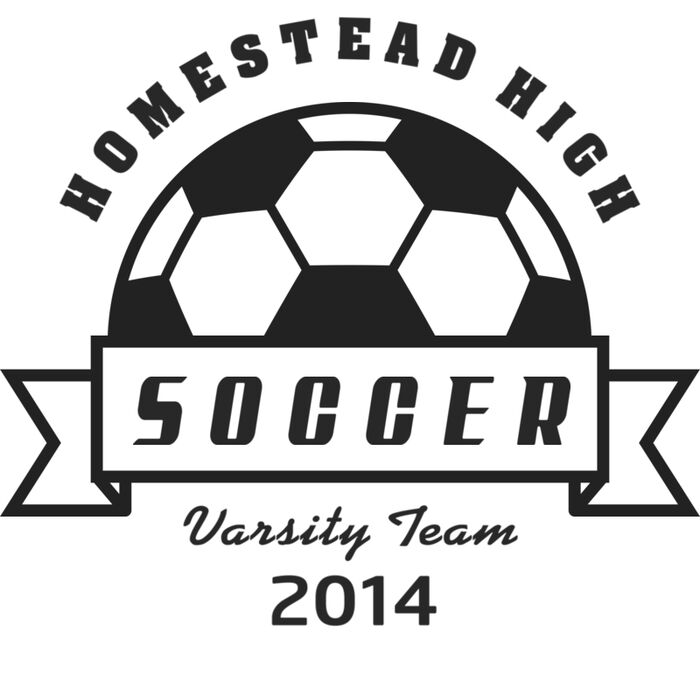 Soccer Template DNT001 BW Vignette