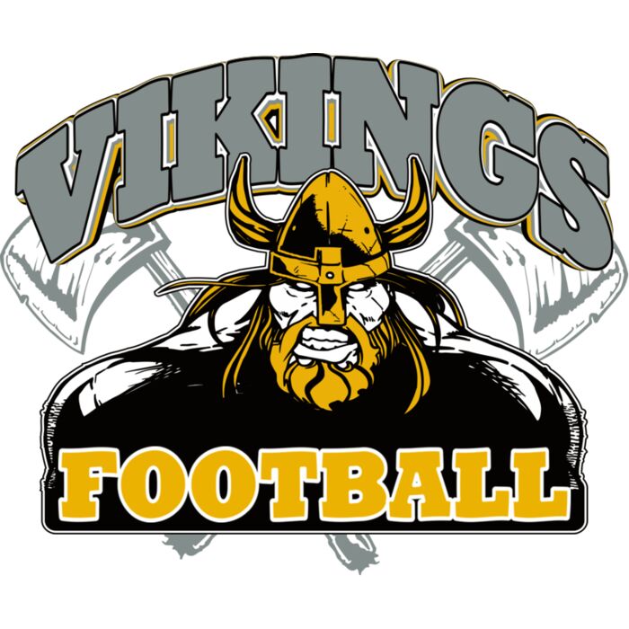 Vikings Football Vignette