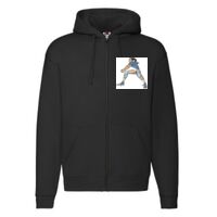 Sweat-shirt à capuche zippé Premium Vignette