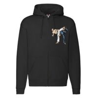 Sweat-shirt à capuche zippé Premium Vignette