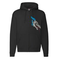 Sweat-shirt à capuche zippé Premium Vignette