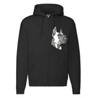 Sweat-shirt à capuche zippé Premium Vignette