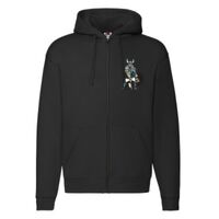 Sweat-shirt à capuche zippé Premium Vignette
