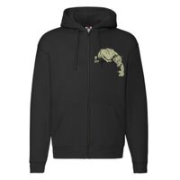 Sweat-shirt à capuche zippé Premium Vignette