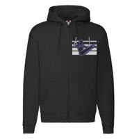 Sweat-shirt à capuche zippé Premium Vignette