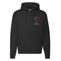 Sweat-shirt à capuche zippé Premium Vignette