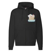 Sweat-shirt à capuche zippé Premium Vignette