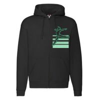 Sweat-shirt à capuche zippé Premium Vignette