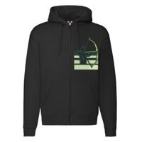 Sweat-shirt à capuche zippé Premium Vignette