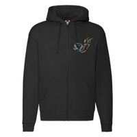 Sweat-shirt à capuche zippé Premium Vignette