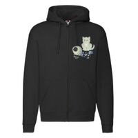 Sweat-shirt à capuche zippé Premium Vignette